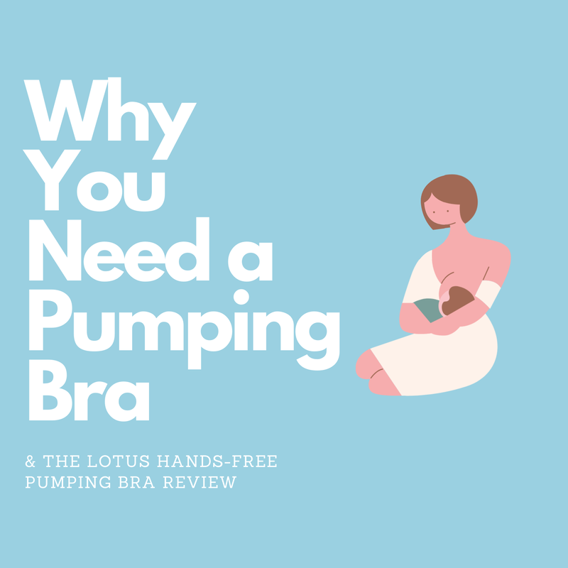Lotus Hands-free Pumping & Nursing Bra